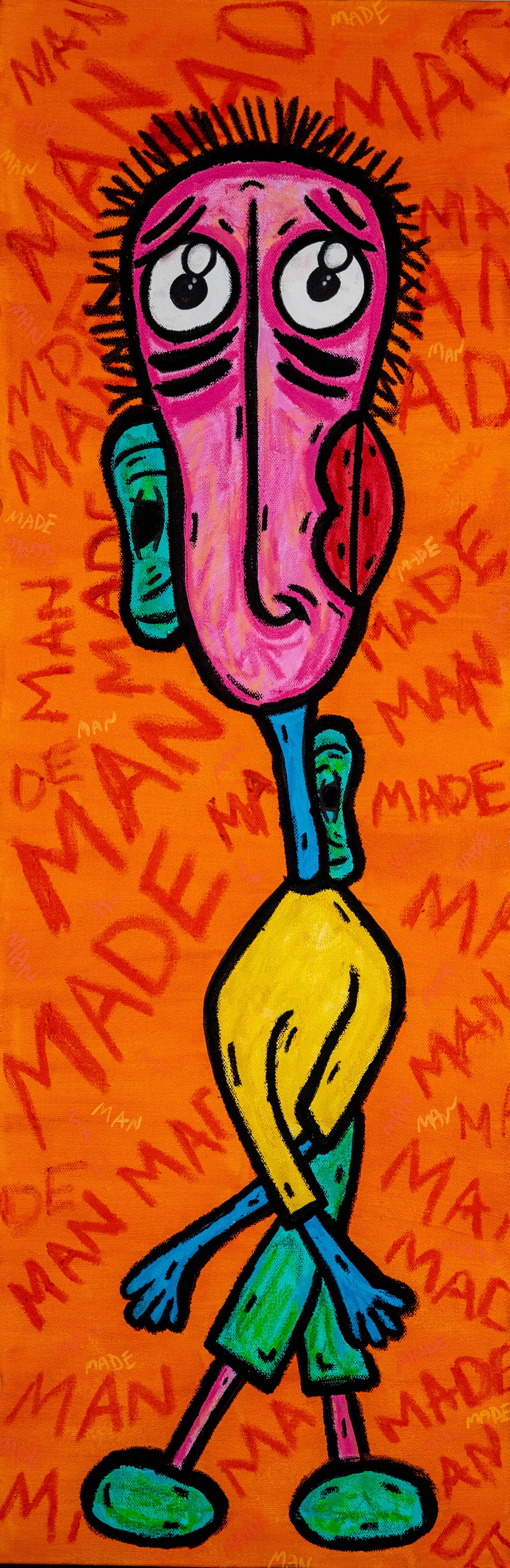 man Made Toonie Original Art