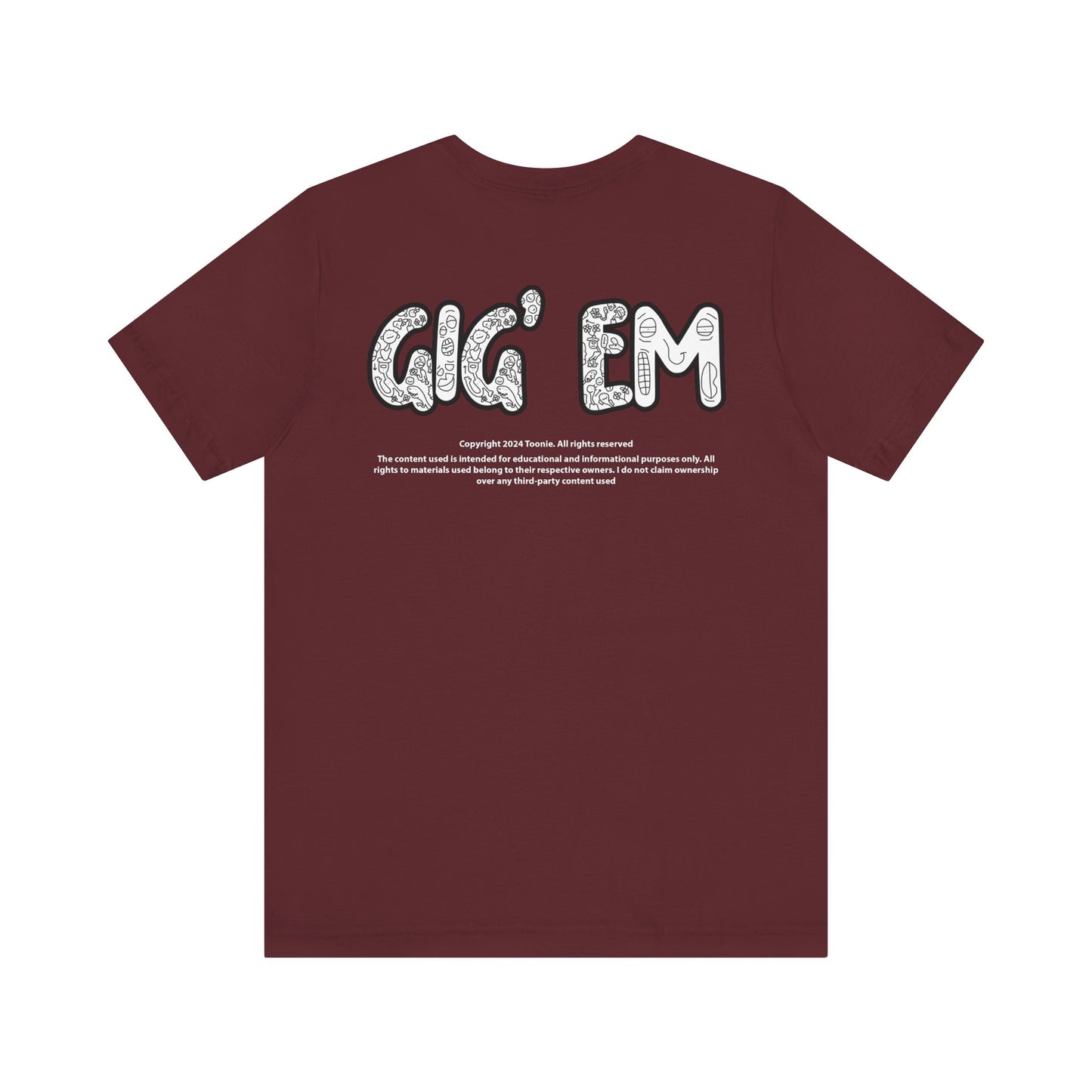 GIG' EM Short Sleeve Tee