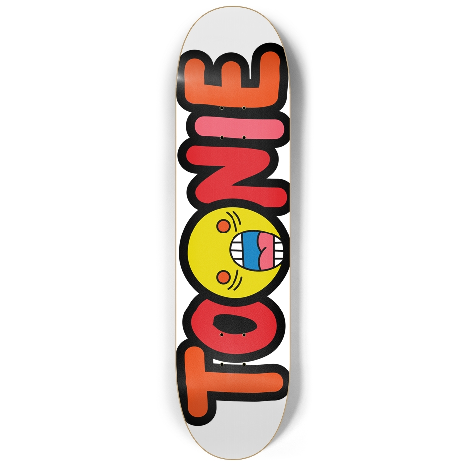 ill made logo Skateboard (Red)