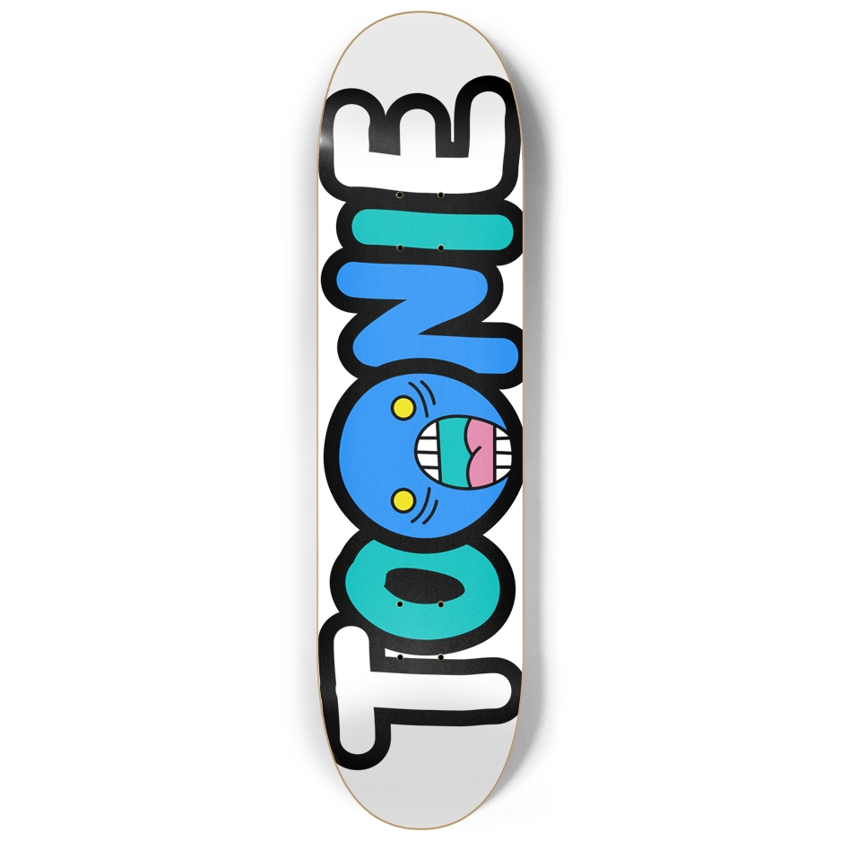 Bliss Logo Skateboard (Blue)